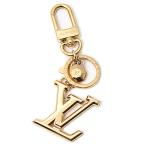 ショッピングVUITTON ルイヴィトン ブランド小物 メンズ レディース ポルトクレ LV ファセット キーホルダー チャーム ゴールド M65216 Louis Vuitton 中古