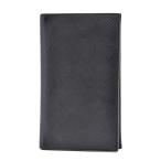 ボッテガヴェネタ 財布 メンズ デボスイントレチャート 型押し長財布 二つ折り カーフ ブラック 667052 V0SQ1 BOTTEGA VENETA 中古