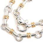  Tiffany breath мужской b ride ru ссылка цепь браслет серебряный Gold TIFFANY SV925×750YG б/у 