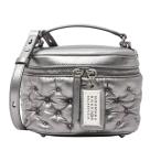  mezzo n Margiela женский грамм s Ram косметичка серебряный кожа Maison Margiela SB2WD0091P6800 б/у 