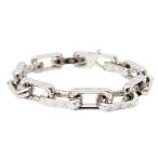  Louis Vuitton браслет мужской браслет цепь монограмма metal Louis Vuitton M64223 б/у 