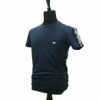 全品5%OFFクーポン☆31日迄☆エンポリオ アルマーニ メンズ Tシャツ クルーネック ネイビー 111035 3R523 00135