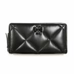 全品5%OFFクーポン☆31日迄☆トリーバーチ 174547 001 キラ ダイヤモンドキルト ジップ コンチネンタル ウォレット 長財布