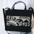全品5%OFFクーポン☆31日迄☆フェラガモ 21 9476 776548 ロゴトートバッグ (M)