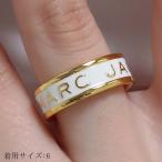 全品5%OFFクーポン☆31日迄☆マークジェイコブス 2R4JRN001J41 109 ボタン エナメル マーク ジェイコブス リング 指輪