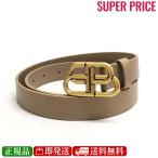 全品500円OFFクーポン☆12/31まで☆ バレンシアガ 581690 1CH04 9617 レディース レザー ベルト BB