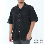 全品5%OFFクーポン☆31日迄☆ ディーゼル A03533 068KE 02 D-PAROSHORT デニムシャツ 半袖 ボウリングシャツ