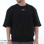 決算セール☆全品5%OFFクーポン☆15日迄☆ DIESEL ディーゼル A11580 0BMBJ 9XX S-COOLING-L1 半袖Tシャツ スウェット メタルロゴ オーバーサイズ