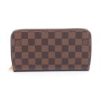 ルイ・ヴィトン ジッピーウォレット ブランドオフ LOUIS VUITTON ラウンド長財布 ダミエ 中古 レディース