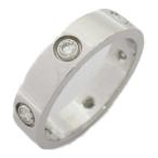 CARTIER カルティエ リング・指輪 ラブリングダイヤモンド 指輪 クリア系 K18(750)ホワイトゴールド 中古