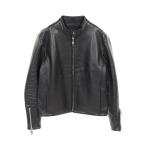 クロムハーツ RACING2 レーシング2 ブランドオフ CHROME HEARTS レザー ライダースジャケット レザー 中古 メン