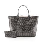 ゴヤール サンルイGM ブランドオフ GOYARD PVCコーティングキャンバス トートバッグ コーティングキャンバス/レ