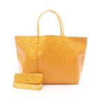 ゴヤール サンルイGM ブランドオフ GOYARD PVCコーティングキャンバス トートバッグ コーティングキャンバス 中