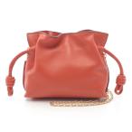ショッピングロエベ ロエベ フラメンコクラッチ ナノ ブランドオフ LOEWE レザー ショルダーバッグ レザー 中古 レディース 爆買