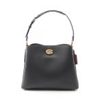 コーチ ウィロウ ブランドオフ COACH レザー ショルダーバッグ レザー レディース