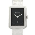 シャネル ボーイフレンド ツイード ブランドオフ CHANEL ステンレススチール 腕時計 SS 中古 レディース
