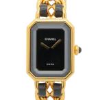 シャネル プルミエール M ブランドオフ CHANEL GP（ゴールドメッキ） 腕時計 GP/革 中古 レディース