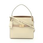 ショッピングトリーバーチ トリーバーチ リーラジウィル スモール ダブルバッグ ブランドオフ Tory Burch レザー トートバッグ レザー/ス