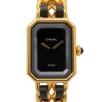 シャネル プルミエール S ブランドオフ CHANEL GP（ゴールドメッキ） 腕時計 GP/革 中古 レディース