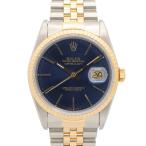 ロレックス デイトジャスト R番 ブランドオフ ROLEX K18（イエローゴールド） 腕時計 K18/SS 中古 メンズ