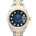 ロレックス デイトジャスト 10Pダイヤ K番 ブランドオフ ROLEX K18（イエローゴールド） 腕時計 K18/SS 中古 レ