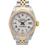 ロレックス デイトジャスト 10Pダイヤ 96番 ブランドオフ ROLEX K18（イエローゴールド） 腕時計 K18/SS 中古
