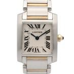 爆買 カルティエ タンクフランセーズ SM ブランドオフ CARTIER K18（イエローゴールド） 腕時計 K18/SS 中古 レディ