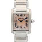 カルティエ タンクフランセーズ SM ブランドオフ CARTIER ステンレススチール 腕時計 SS 中古 レディース