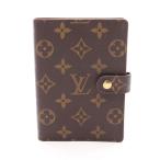  Louis * Vuitton Agenda PM монограмма бренд off LOUIS VUITTON обложка для записной книжки монограмма б/у женский 