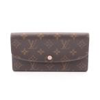 ルイ・ヴィトン ポルトフォイユ エミリー ブランドオフ LOUIS VUITTON 二つ折り長財布 モノグラム 中古 レデ