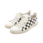 ショッピングダミエ ルイ・ヴィトン フロントローライン ダミエ モノグラム ブランドオフ LOUIS VUITTON スニーカー 中古 レディ