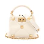 ヴァレンティノ・ガラヴァーニ キルティング ローマンスタッズ ブランドオフ Valentino Garavani レザー ハンド