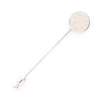 エルメス セリエ ピン ブランドオフ HERMES ステンレススチール ブローチ 中古 レディース