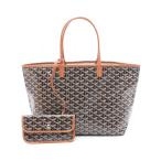 ショッピングゴヤール ゴヤール サンルイPM ブランドオフ GOYARD PVCコーティングキャンバス トートバッグ コーティングキャンバス/レ