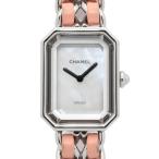 爆買 シャネル プルミエール ロック 世界1200本限定 ブランドオフ CHANEL ステンレススチール 腕時計 SS/革 中古 レ