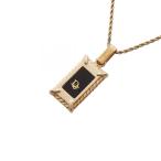 ディオール DIORロゴ プレート ブランドオフ Dior GP(ゴールドメッキ) ネックレス 中古 レディース