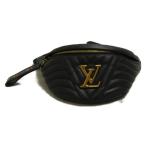  Louis * Vuitton new wave bam bag brand off LOUIS VUITTON waist bag car f used men's lady's 