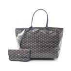 ゴヤール サンルイPM ブランドオフ GOYARD PVCコーティングキャンバス トートバッグ コーティングキャンバス/レ