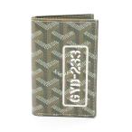 ゴヤール サンピエール カードホルダー GYD-233 ブランドオフ GOYARD PVCコーティングキャンバス カードケース