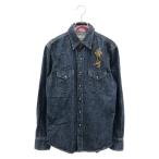 ヴィヴィアンウエストウッド デニム シャツ ブランドオフ Vivienne Westwood コットン 長袖シャツ コットン 中