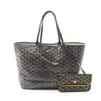 ゴヤール サンルイPM ブランドオフ GOYARD PVCコーティングキャンバス トートバッグ コーティングキャンバス 中