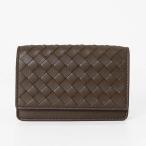 ボッテガヴェネタ BOTTEGA VENETA 名刺入れ ラムレザー イントレチャート カードケース ブラウン 133945 V3UN1 2017