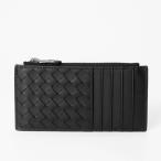 ボッテガヴェネタ BOTTEGA VENETA 小銭入れ レザー イントレチャート フラグメントケース ブラック 566430 V47W1 1275【最大2500円クーポン】