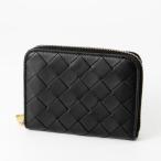 ボッテガヴェネタ BOTTEGA VENETA 小銭入れ イントレチャート レザー コインケース ブラック 600874 V3UH1 8425【P5倍_16日9:59迄】