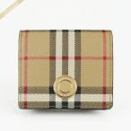 バーバリー BURBERRY 二つ折り財布 レディース ヴィンテージチェック ベージュ系 8070417【P5倍_28日23_59迄】