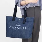 ショッピングコーチ 《ポイント8倍》コーチ COACH レディース トートバッグ ロゴ キャンバス デニムトート ブルー系 F67415 SV/DE