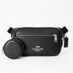 コーチ COACH ボディバッグ メンズ レディース レザー エリアス ベルトバッグ ポーチ付き ブラック CJ507 SVDTV ◇