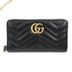ショッピングgucci グッチ GUCCI レディース ラウンドファスナー長財布 GG マーモント レザー ブラック 443123 DTD1T 1000【最大3000円クーポン】
