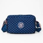 ショッピングkipling キプリング Kipling ショルダーバッグ レディース ABANU アバヌ ドット柄 ミニ カメラバッグ ネイビー ピンク KI3942SH5