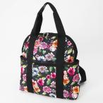 レスポートサック LeSportsac バックパック レディース DOUBLE TROUBLE 2way トートバッグ 花柄 ブラック系 2442 F655【P5倍_31日23_59迄】